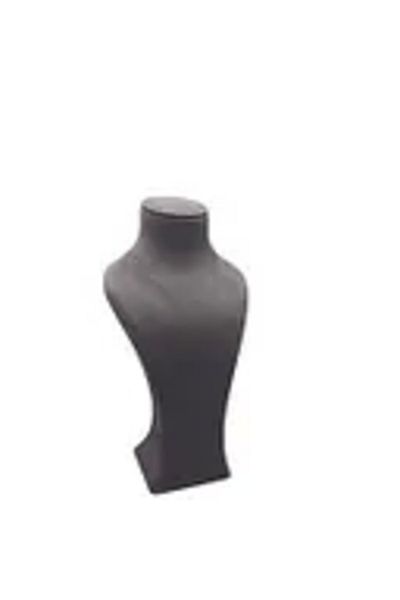 MeGass Dekor Domestic Production Luxury Model Geranium Fabric Smoked Color Length 37 cm Necklace Jewelry Display Mannequin