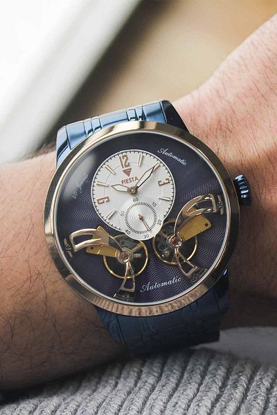 Fiesta Fs 600652   Automatic Men's Wrist Watch with Steel Cord