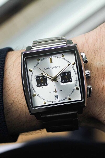 Chaperone CH002203 Çelik Kordonlu Erkek Kol Saati