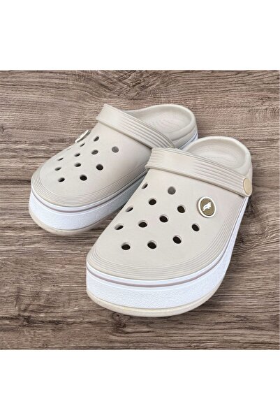 Sonimix Unisex Beige Soft Soft Sole Beach Pool Sea Daily Closed Front Slippers Sandals