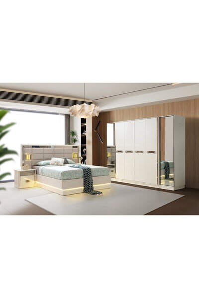 AYDINEV DELÜX MDF BAZALI YATAK ODASI