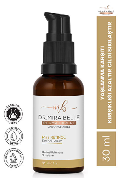 Dr. Mira Belle Derma Expert Retinol Serumu %0.3 – Squalane, Jojoba & Ayçiçeği...
