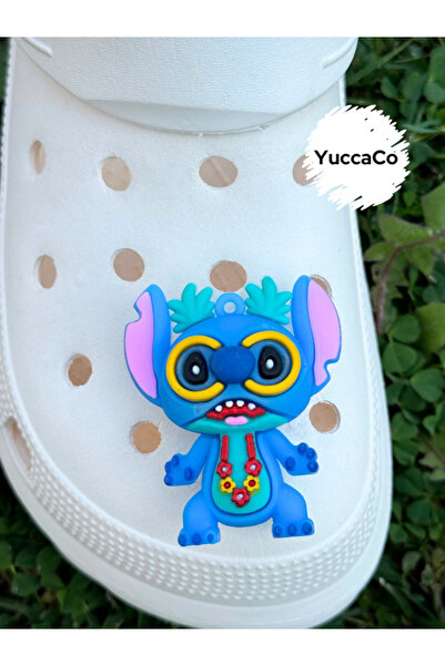 Crocs Kızılderili Stiç Terlik Süsü/ Karnaval Stich Terlik Charm/Terlik Jibbitz
