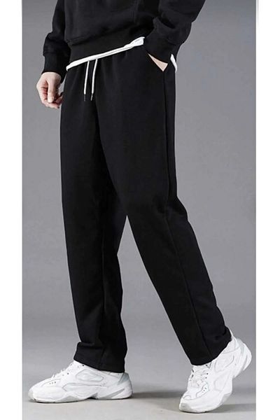 UYN SPORT Straight Leg Regular Fit Comfortable Wear Sweatpants-001