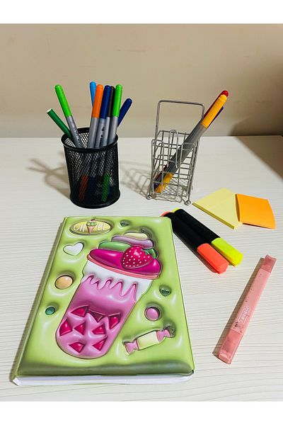 My Easy Shop Squishy Soft Embossed Notepad