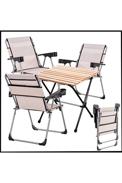 Uygunayakala Uyguna-Yakala Bozkır 140 KG Taşıma 4 Adet Katlanabilir Kamp Sand...