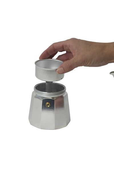 KELA Keck Lang Oală espresso Italia 3 căni bej
