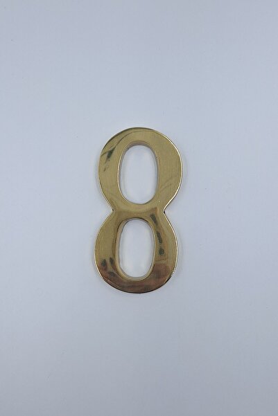 Kalender Döküm رقم باب نحاسي رقم 12 سم رقم:8