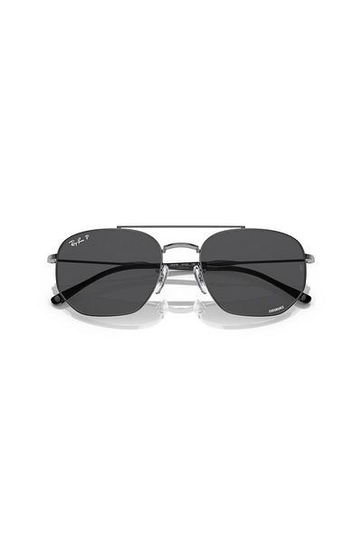 Ray-Ban Ray Ban Unisex Irregular Sunglasses- Rb 3707 - Lense Size:57mm - Gunmetal
