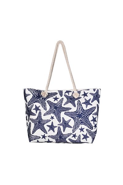 MORANO Waterproof Beach and Shopping Bags, Large Zipper Tote Bag, Shoulder Bags