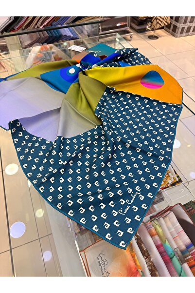 Pierre Cardin LOGOLU TWİL İPEK EŞARP