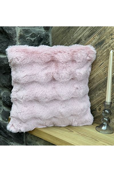 sevaradekor Plush Throw Pillow Lime Pillow Single Sided 40X40 Bubble