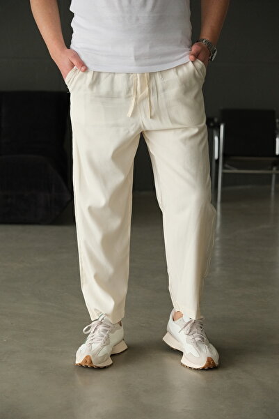 RAMFASHİON Baggy İtal Kumaş Haki Bol Jogger