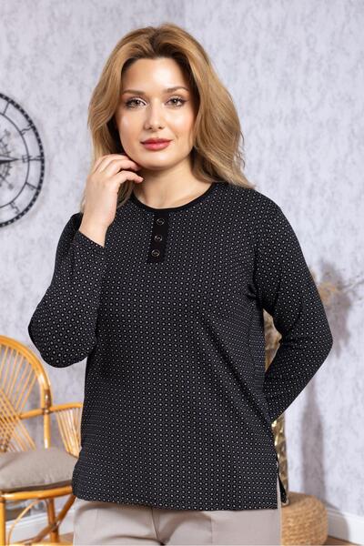 Mutlu City Жіноча нова модель високої якості з круглим коміром, середньої дов...