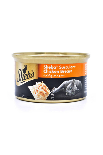 SHEBA Chicken Breast Cat Food, 85g Pack Of 12