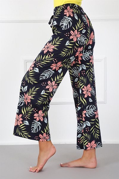 Celira Combed Cotton Wide Leg Trousers 210012