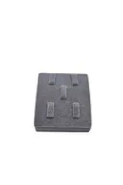 MeGass Dekor Domestic Production Suede Fabric Grey Color Multiple Ring Display Stand
