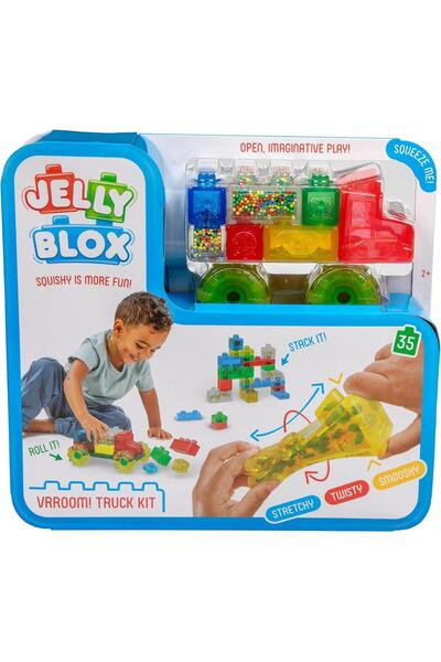 hak-iş oyuncak Jelly Blox Vehicle Kit Block Set 35 Pieces