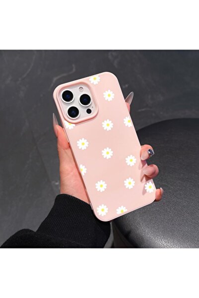 izzytech حافظة مسحوق زهرة الأقحوان الفاخرة المتوافقة مع هاتف iPhone 13/14