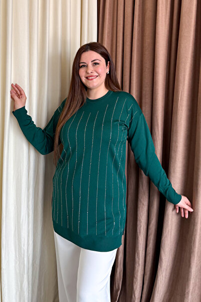 ModaPlaza Жіноча туніка з камінням 7207