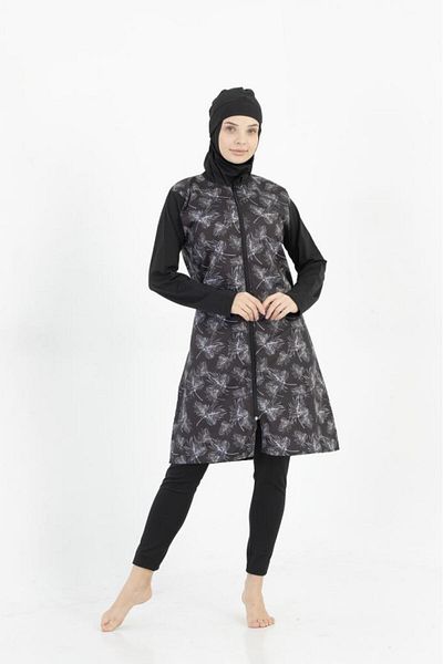 Form Angel Μαγιό με μοτίβο Full Covered Hijab 1800-40
