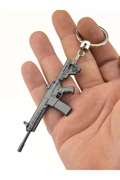 anahtarlıksepeti Rifle Rifle, Matte Black M-16Keychain