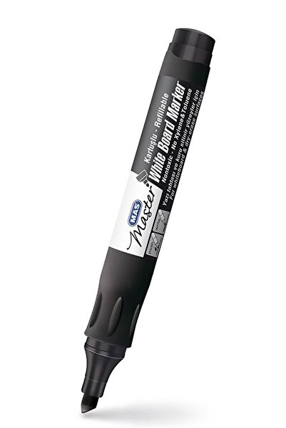 Mas Whiteboard Tahta Kalemi Kartuşlu Tip Siyah 6412