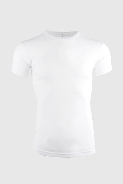 Ceylanoğlu Ribbed Men's 0-Neck Undershirt 3-Pack