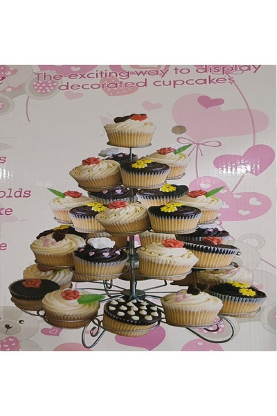 Other 5-Tier Silver Cupcake Stand