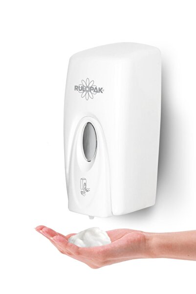 Rulopak Λευκό χειροκίνητο δοχείο σαπουνιού αφρού 1000 ml