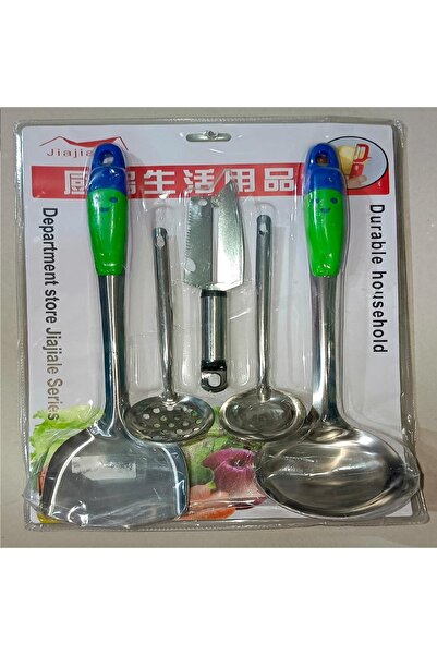 Generic Steel/plastic kitchen utensil set with a practical design