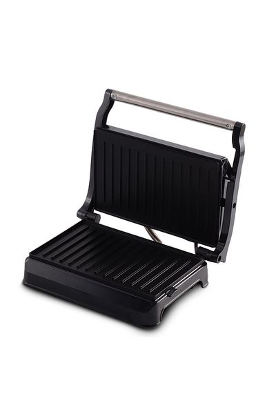 Berlinger Haus Gratar de contact cu suprafata antiaderenta 700 W Black Silver Collection