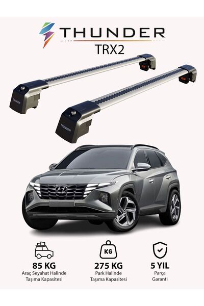 Thunder HYUNDAI TUCSON 2022-Sonrası TRX2 Thunder Carrier Kilitli Ara Atkı Taş...