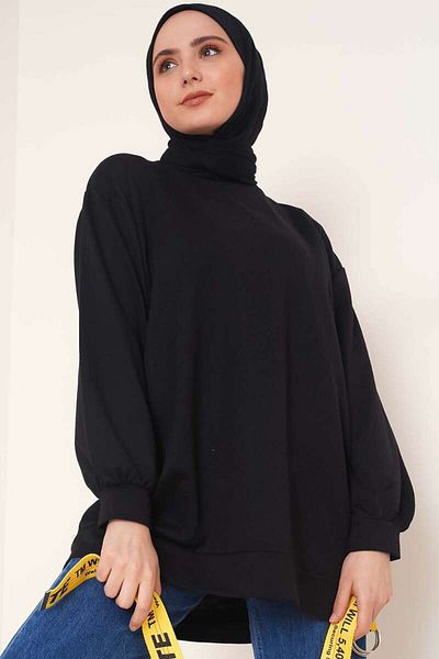 giyze Tunic Sweat Black 2983