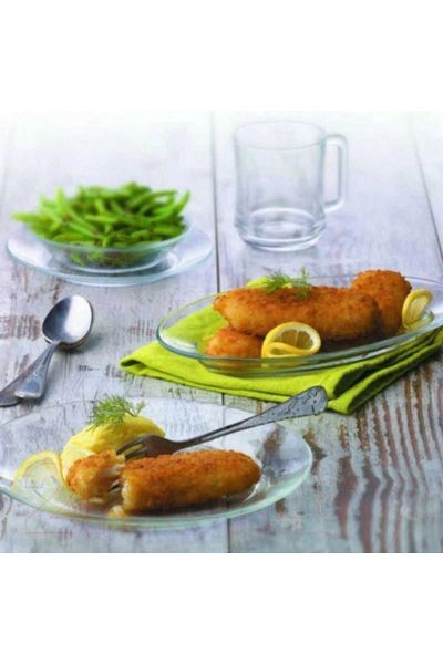 Luminarc 23 cm 6-Person Pit Dinner Plate