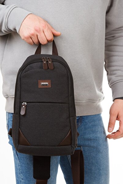 Newish Polo Men's USB Output Cross Waist and Shoulder Bag