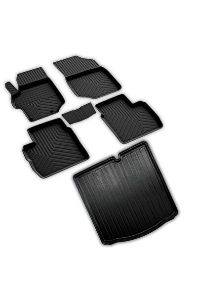 ferrous autoaccessories Citroen C Elysee Ferrous 4D Paspas ve 3D Bagaj Havuzu...