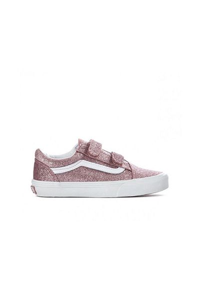 Vans Pink Old Skool V Kids Casual Shoes