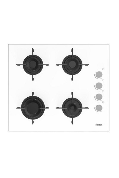 Altus Al 89 Gw Beyaz Cam Set Üstü Ocak