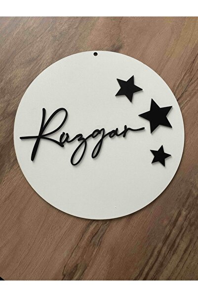 Genel Markalar Özel Konsept Tasarım Isimli Bebek Çocuk Kapı Süsü