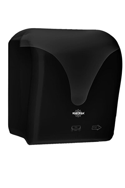 Rulopak Elite Autocut Kağıt Havlu Dispenseri 21 Cm Siyah