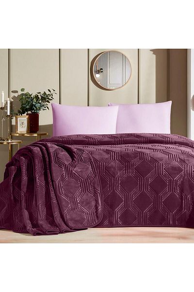 Özdilek Double Trendy Art Deco Blanket