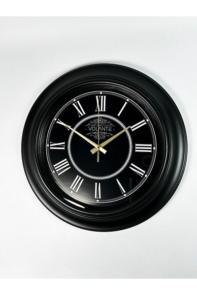 VOLANTE Sevilla-711 Vintage and Modern 45cm Wall Clock for Living Room, Office and Kitchen