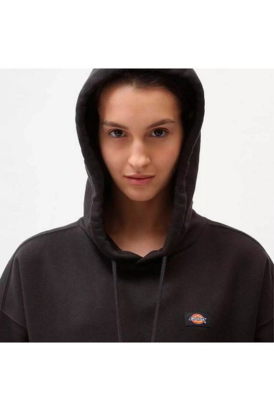 Dickies Hanocă neagră pentru femei Dickies Oakport cropped negru