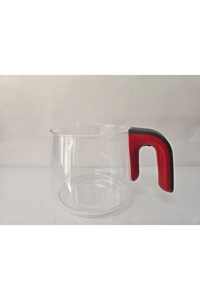 HOMEND ROYALTEA 1761H Uyumlu KONUŞAN ÇAY MAKİNESİ-KIRMIZI SAPLI CAM DEMLİK- Y...