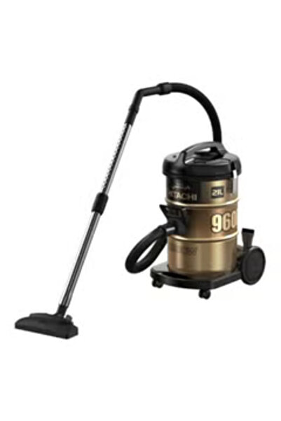 HITACHI Vacuum Cleaner 2200 Watts, 21 Liters, Black - Cv-960fbk