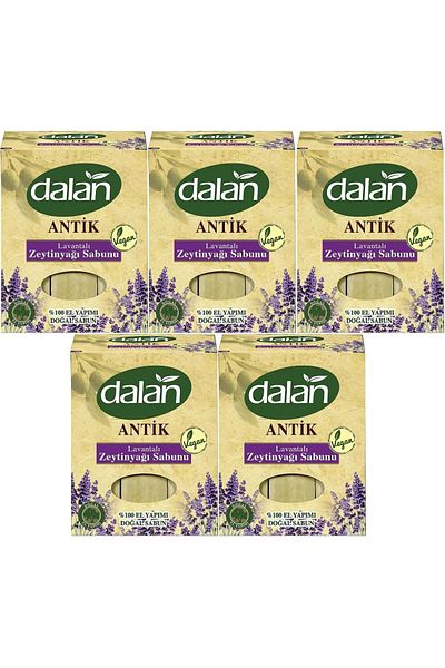 Dalan Ancient Laurel Olive Oil Soap 900Gr Lavender (Set of 5)
