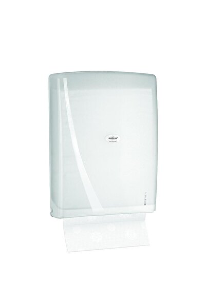 Rulopak Modern Z Katlama Kağıt Havlu Dispenseri 400'lü Transparan Beyaz