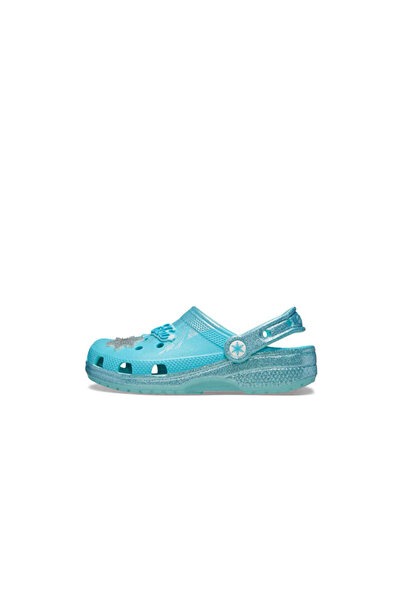 Crocs Πολύχρωμες Παιδικές Παντόφλες Frozen ElsaClassic Clog T