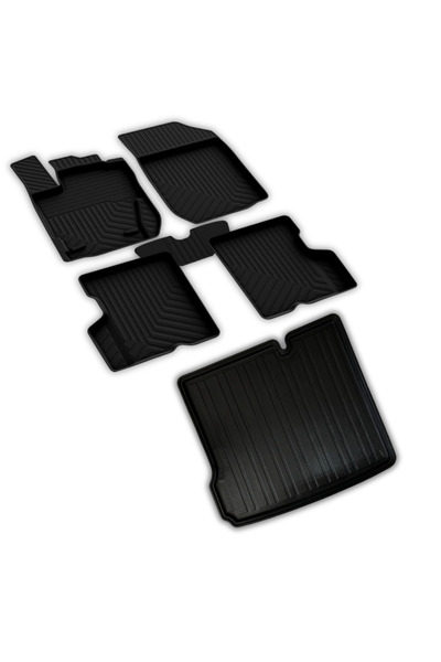 ferrous autoaccessories Dacia Duster 4x2 Ferrous 4D Paspas ve 3D Bagaj Havuzu...